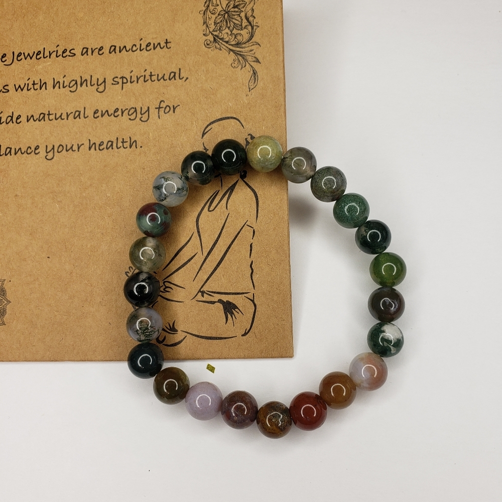 Brand new! Unisex Bracelet with different natural stones for balance your body!
